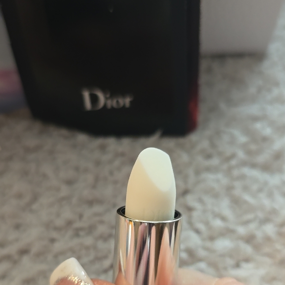 Authentic Dior Rouge Dior Refill Balm in Black & Silver Box - Picture 4 of 16